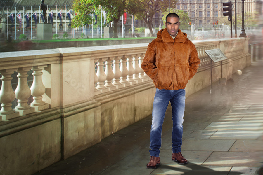 Authentic and Appealing Fur Jacket for men