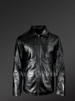 30 Men's Real Leather Jacket - Alen Cooper