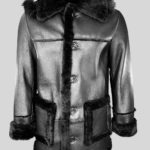 Cow Boy Styled Shearling Coat for MenWomen
