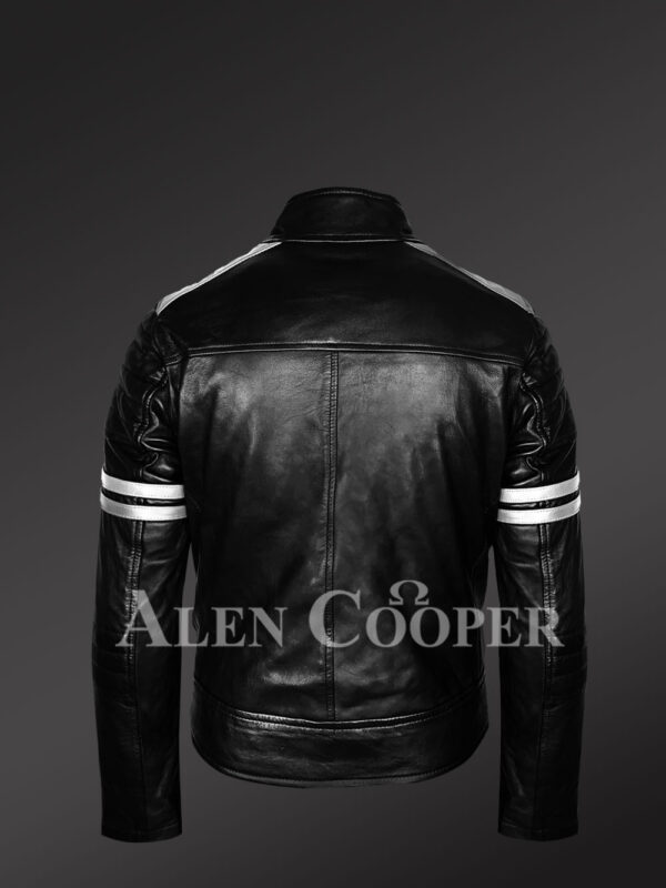 Men’s Motorcycle Jacket Alen Cooper new side Back view