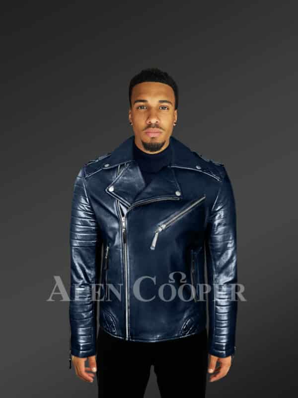 Real Leather Warm Winter Jacket