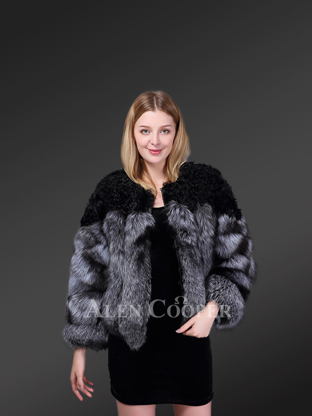 mink black coat