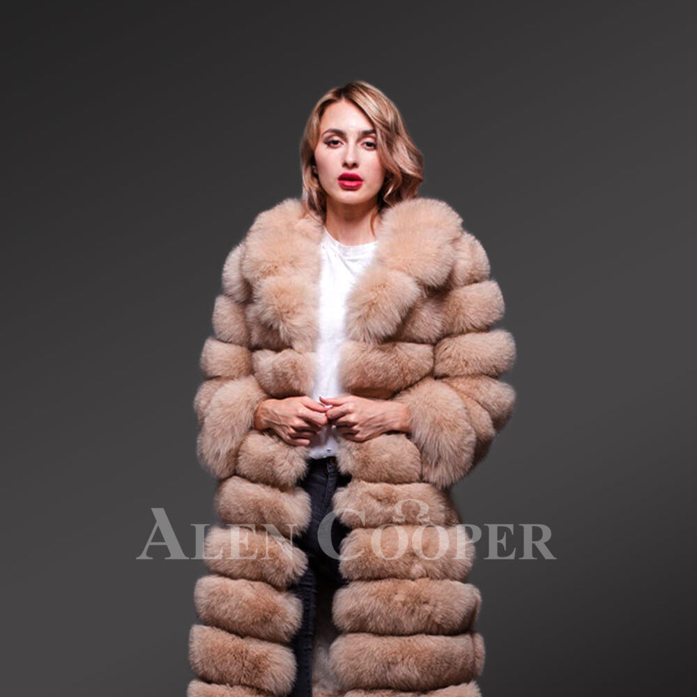Home WOMEN FUR FOX WOMEN’S SUPER LONG AND INCREDIBLY WARM AND ...