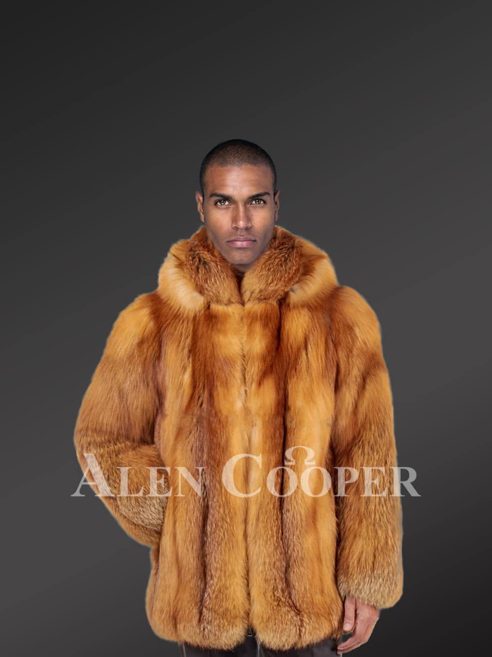 mid length fur coat