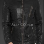 New Sturdy Yet Soft Winter Leather Jacket for Men