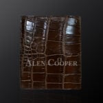 Authentic leather wallets made from horn back alligator skin (2)