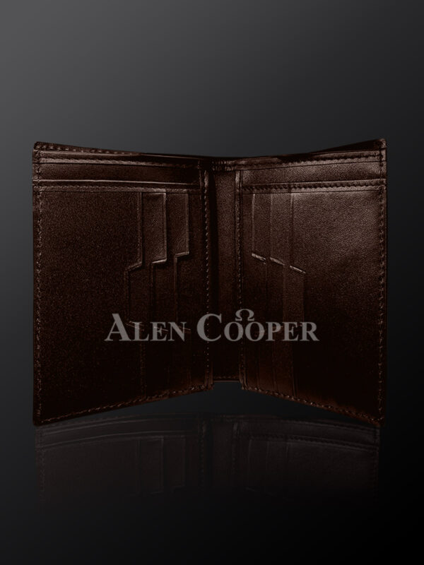 Authentic leather wallets made from horn back alligator skin (3)