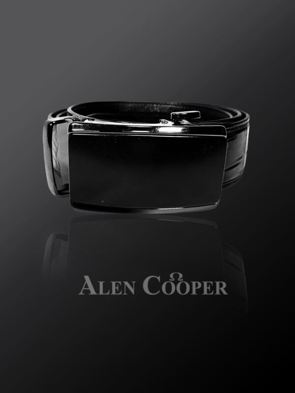 Genuine alligator skin leather belts for greater style & appeal