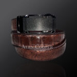 Genuine alligator skin leather belts for greater style & appeal