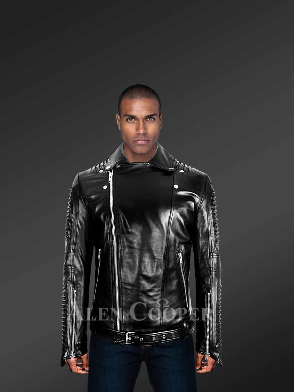 real leather jacket 