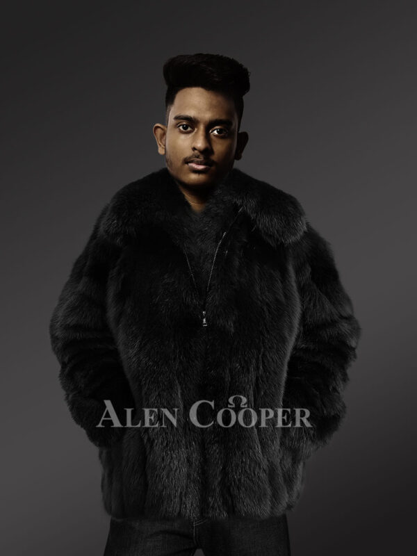 mens genuine fur coats