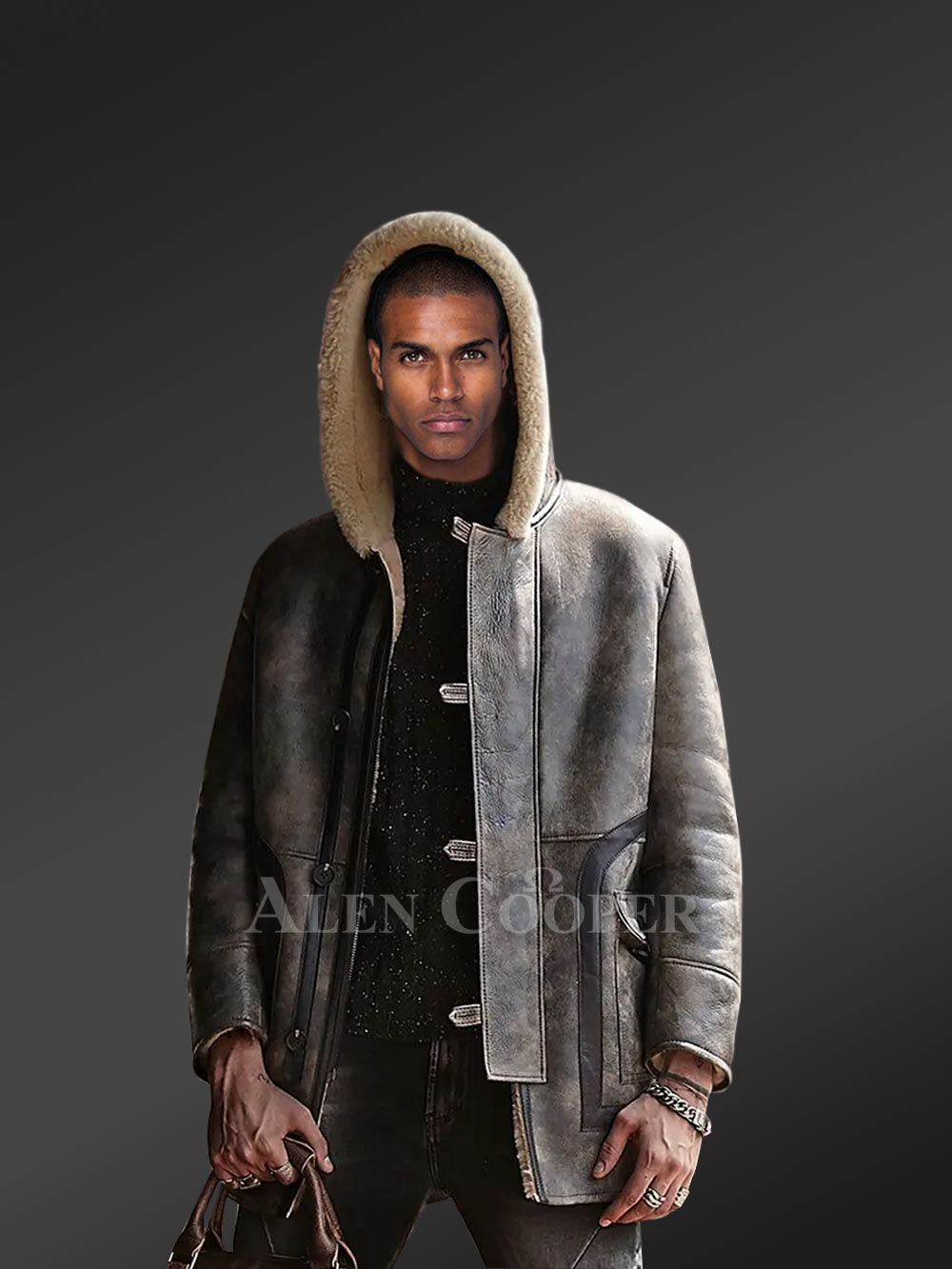 authentic shearling coat