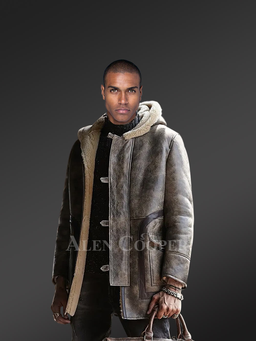 authentic shearling coat