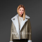 Sheepskin shearling jacket