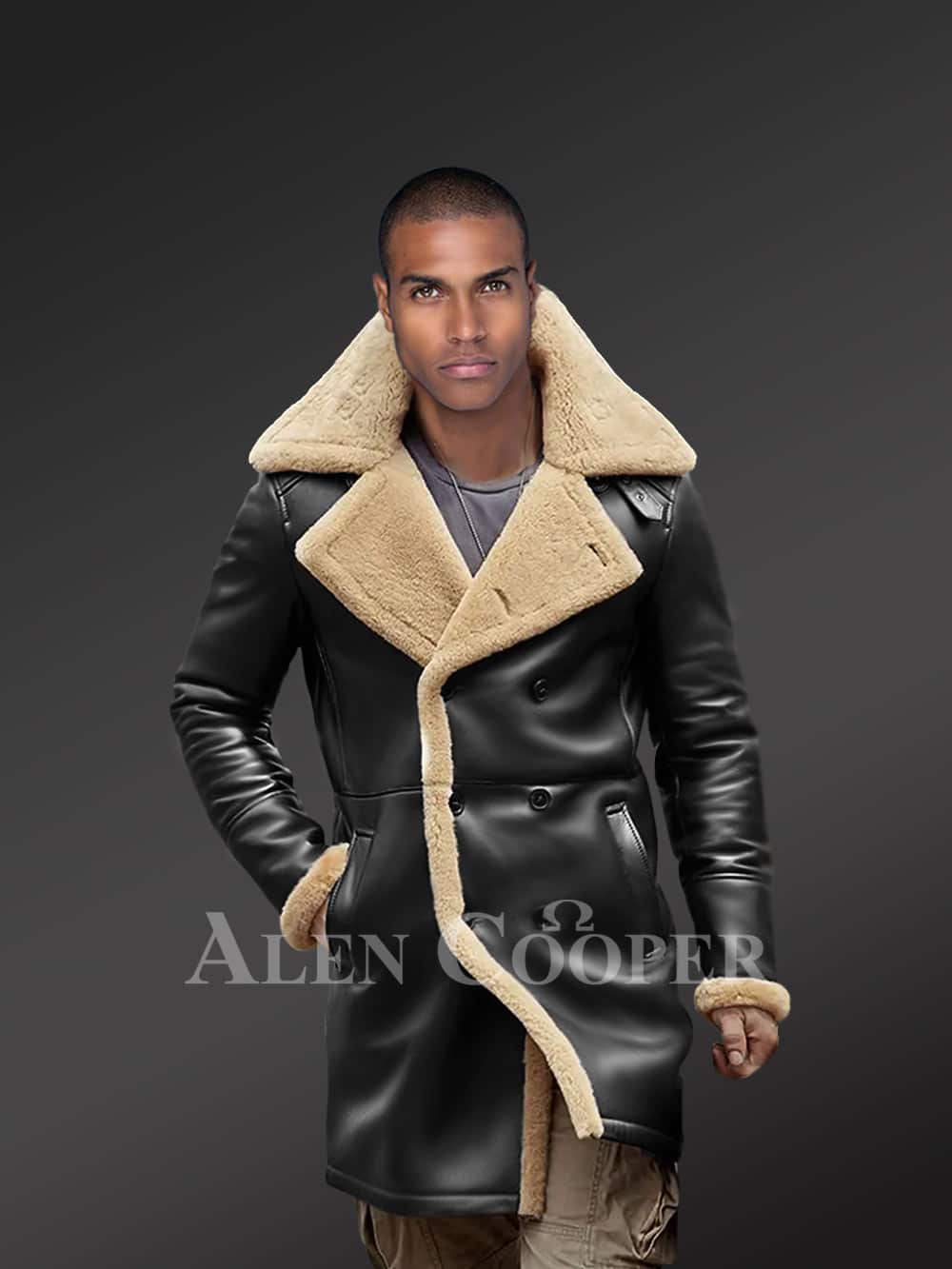 authentic shearling coat