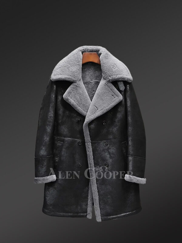 Parka shearling coat