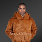 Original fur cut-to-fit jackets for stylish mens