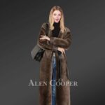Stylish Shearling Long Coats to make women more appealing