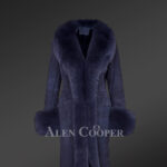 Shearling Tuxedo Coat