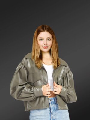 Authentic leather jackets to make women more appealing