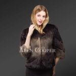 Stylish mink fur coats for graceful women's