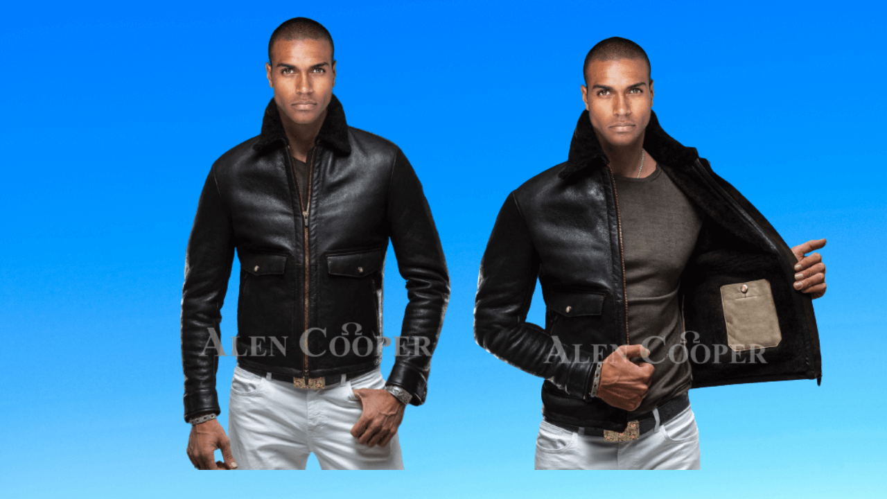 OUTSTANDING SHEARLING COATS AND JACKETS AND UNPARALLEL SHEARLING MOTO JACKETS FOR MEN