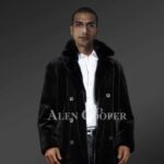 Reversible Mink Fur Coat For Men of Passion