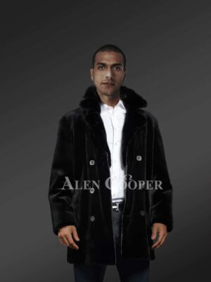 men's reversible mink jacket