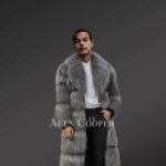 Men’s Raccoon Fur Long Coat view