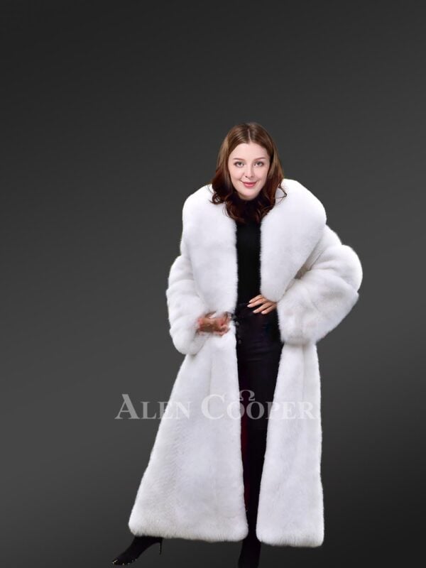 Mink Fur Trench Coat