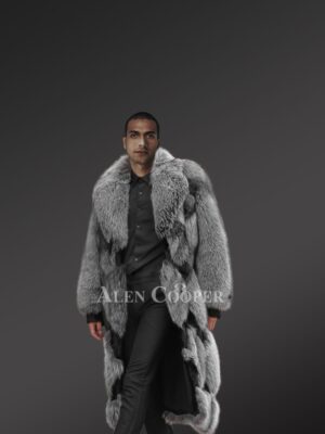 Fur Jacket Men S Leather Coat, Mens Black Mink Coat