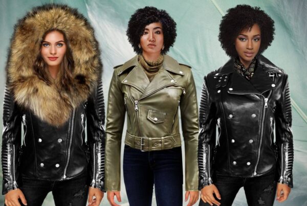 Awesome and Impressive Genuine Leather Jacket for Stylish Women