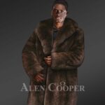 Men’s High Quality Iceland Fox Fur Coat