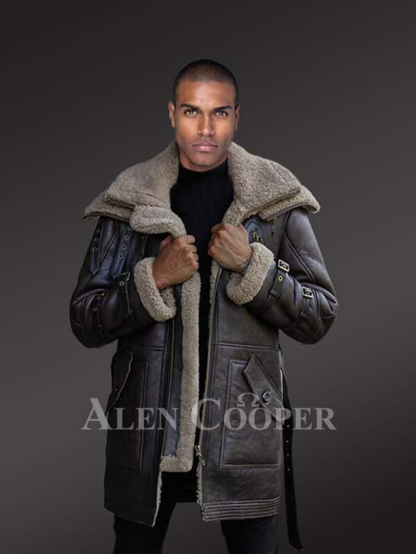 Authentic Shearling Jacket for Men
