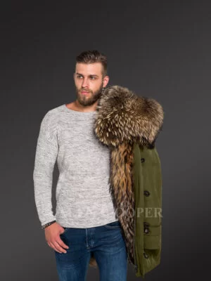 Raccoon Fur Parka