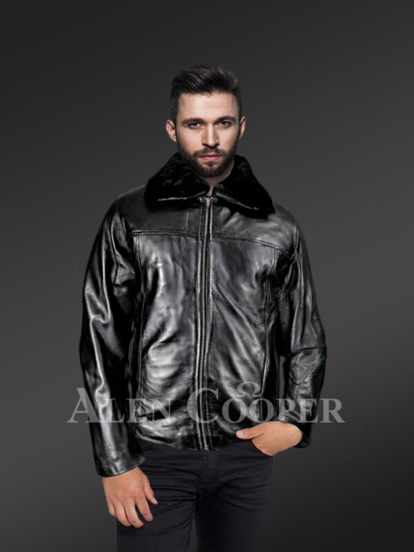 Mens-Real-Leather-Jacket-with-Detachable-Shearling-Collar