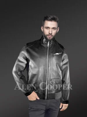 Black-City-Bomber-Real-Leather-Jacket-for-Men
