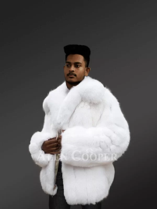 Arctic Fox Fur Jacket for Men to Reinvent Your Masculinity - Image 3