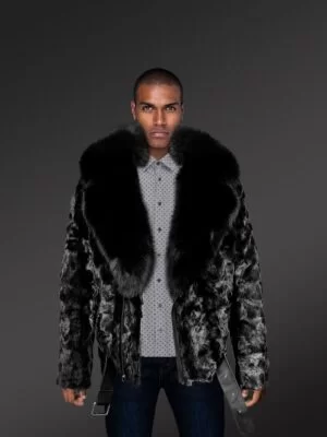 Black Mink Coat
