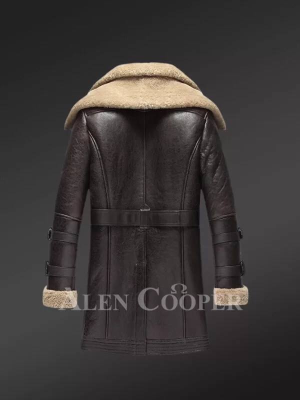 Authentic Shearling Jackets in Radiating Manly Charm for Men - Image 3