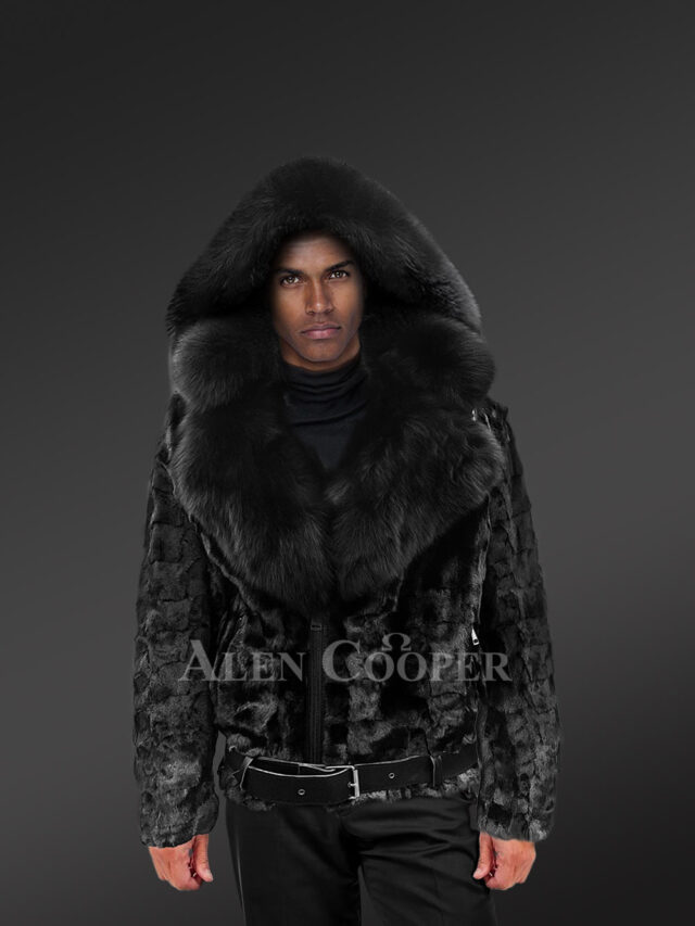 Authentic Mink Coat for Men