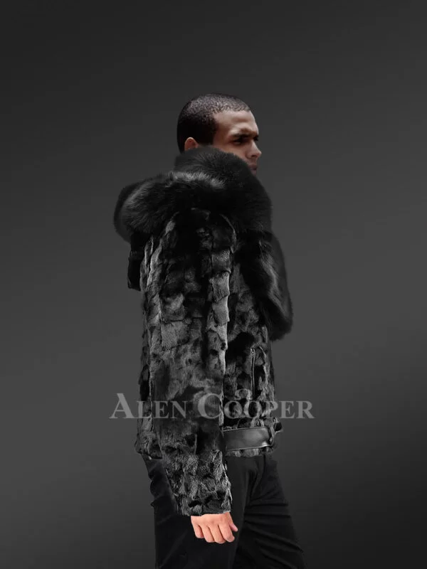 Alen Cooper Belted Mink Coat