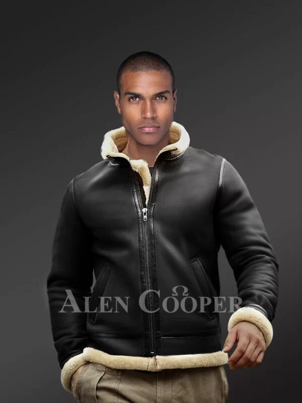 Black Shearling Jackets to Revolutionize Fashion for Men - Image 2