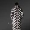 Brand New Chinchilla Fur Long Coat for Men's