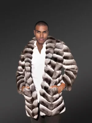 Chinchilla Coat for Men