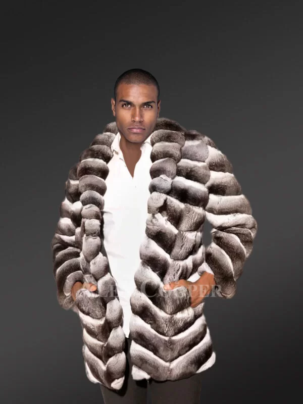 Chinchilla Coat for Men