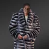 Long Chinchilla Coat