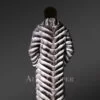 Chinchilla Fur Long Coat for Men