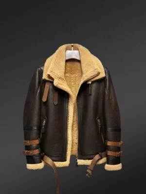 Real Shearling Jacket Men