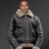 Double-sided Shearling Jacket With Flawless Finish for men